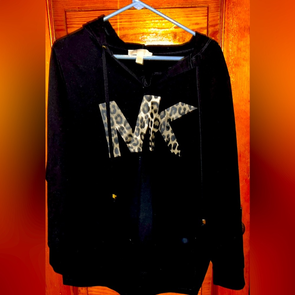 Women's Cheetah Print Michael Kors 1X Hoodie